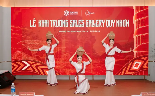 Lễ khai trương Sales Gallery Quy Nhơn ngày 21/8/2026